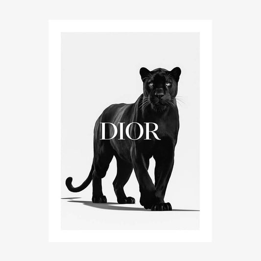 Dior Panther wall art print