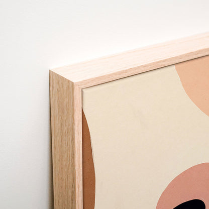 Eloise Canvas wall art corner detail
