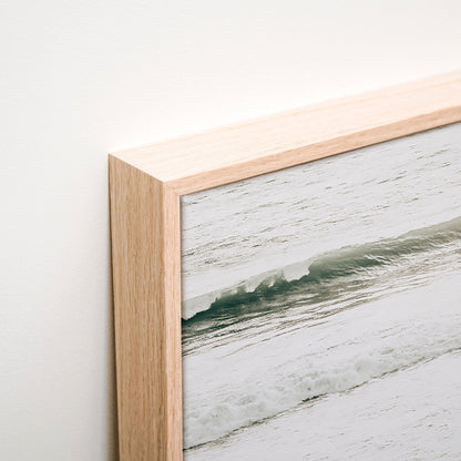 Evening Waves Canvas corner detail