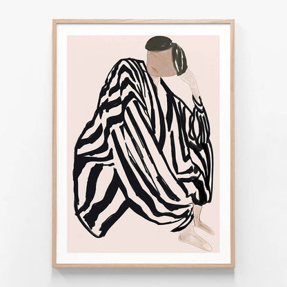 Figurative framed wall art print