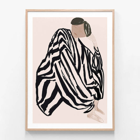 Figurative framed wall art print