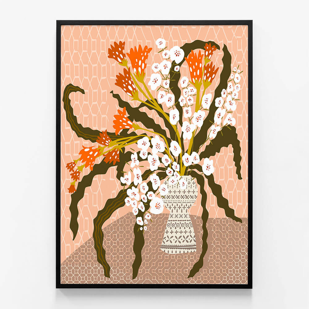 Floral Peach Fuzz