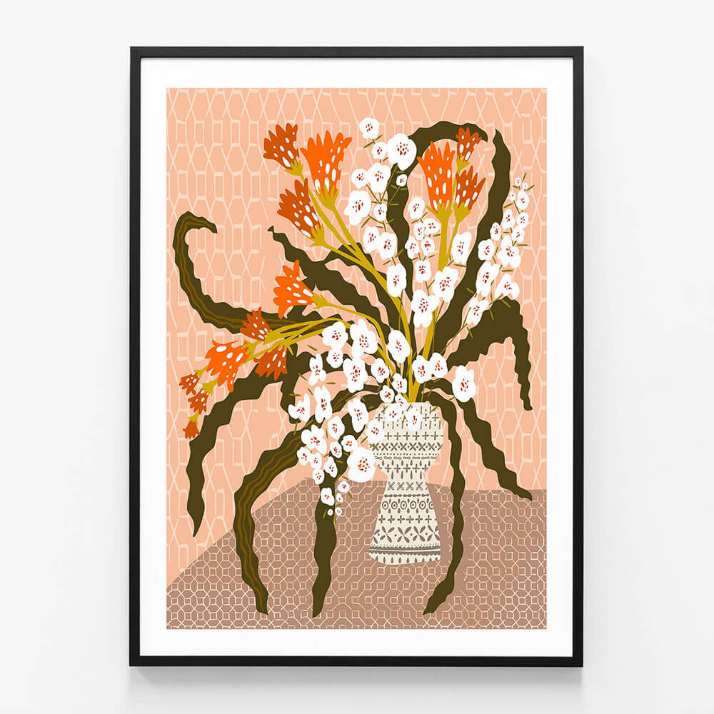 Floral Peach Fuzz