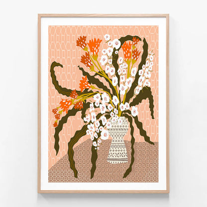 Floral Peach Fuzz
