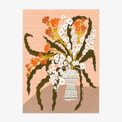 Floral Peach Fuzz