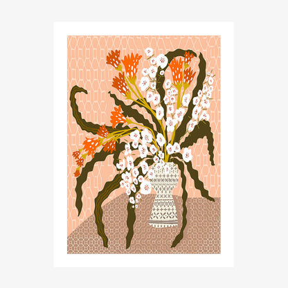 Floral Peach Fuzz