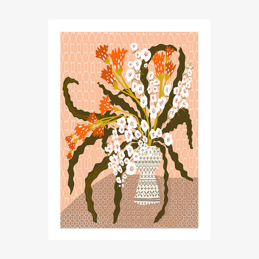 Floral Peach Fuzz
