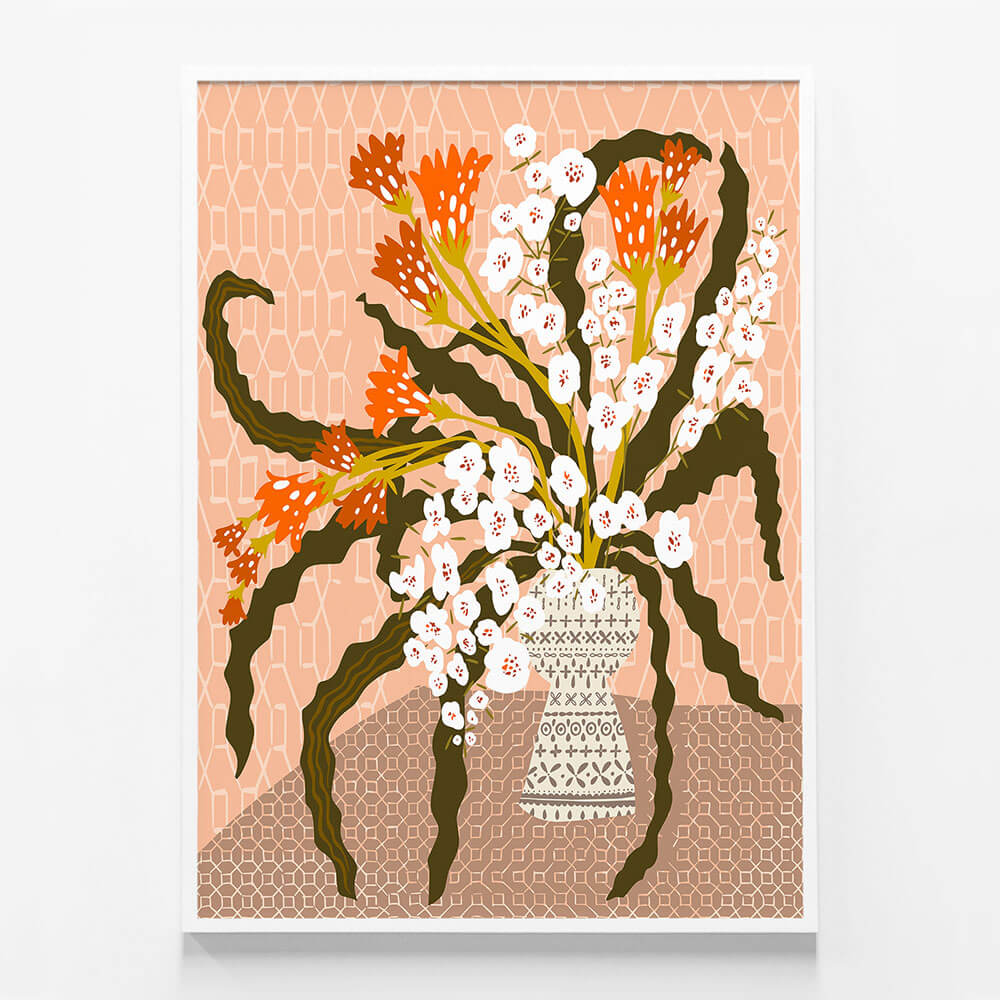 Floral Peach Fuzz