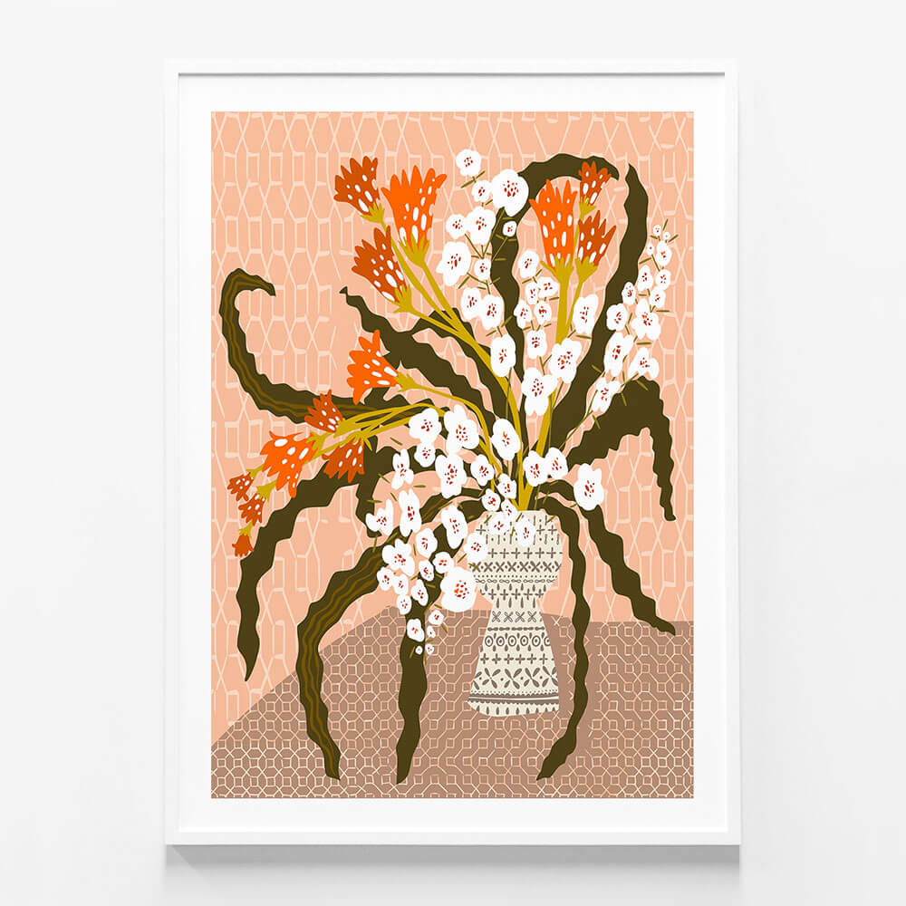 Floral Peach Fuzz