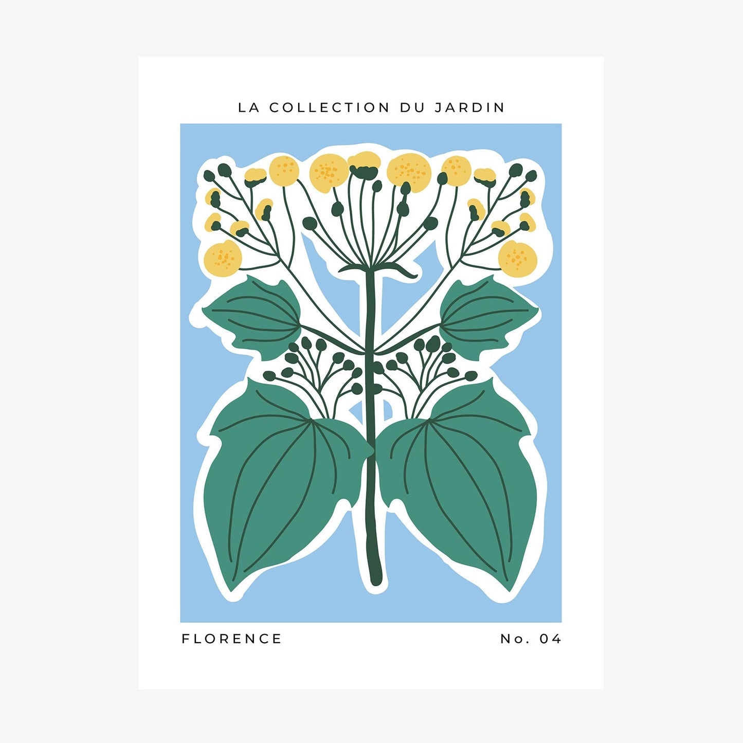 Florence Flower Market wall art print