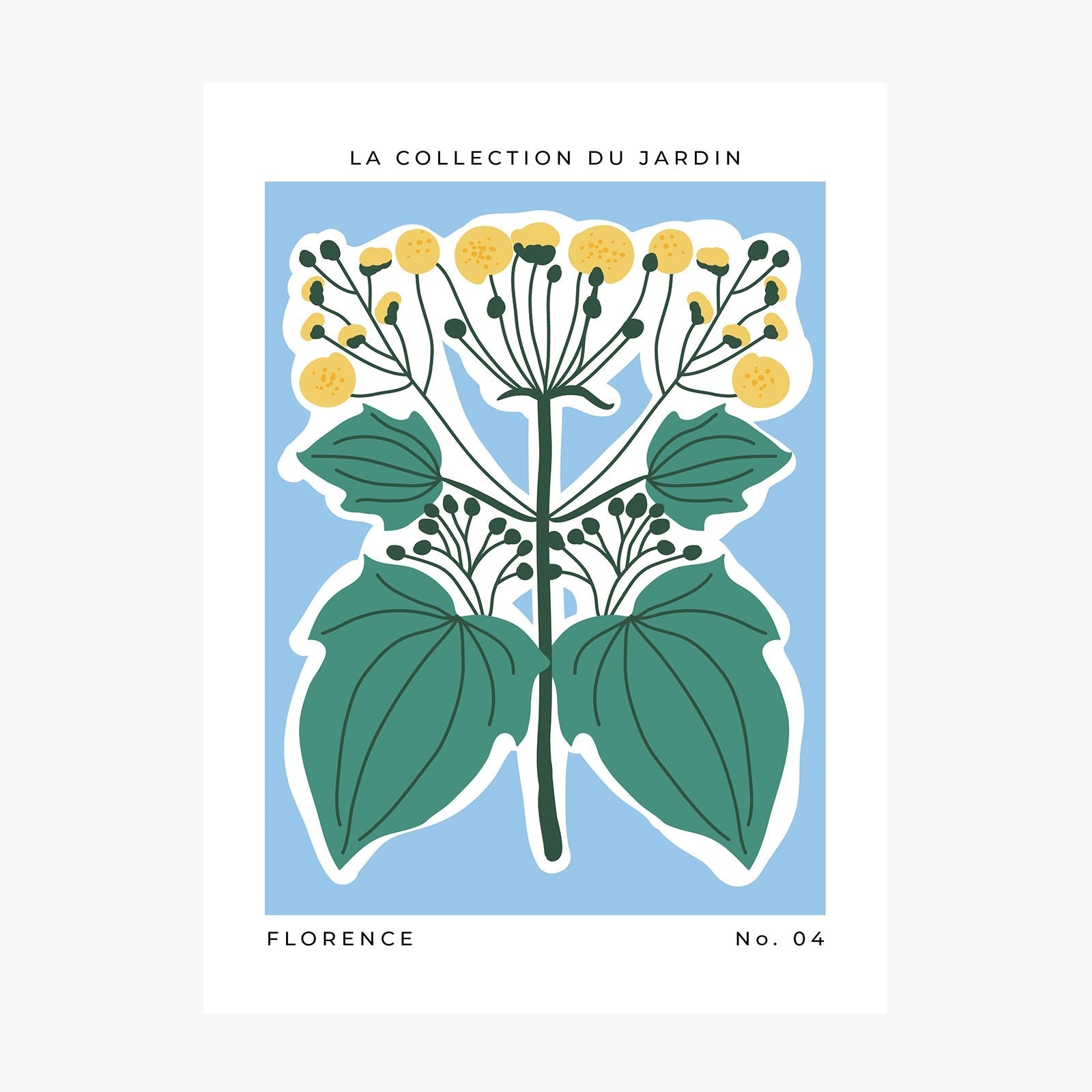 Florence Flower Market wall art print