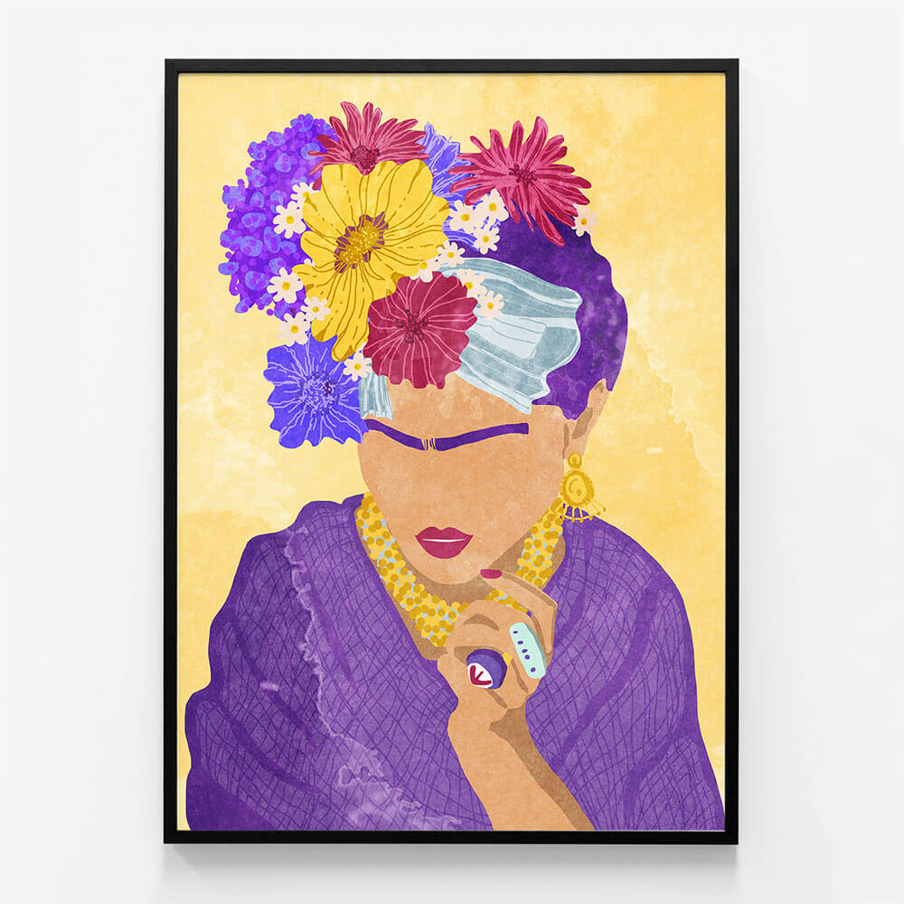 Frida and Flowers