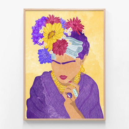Frida and Flowers