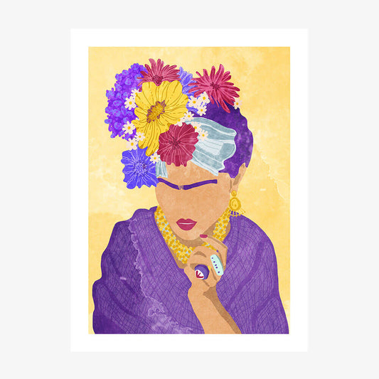 Frida and Flowers