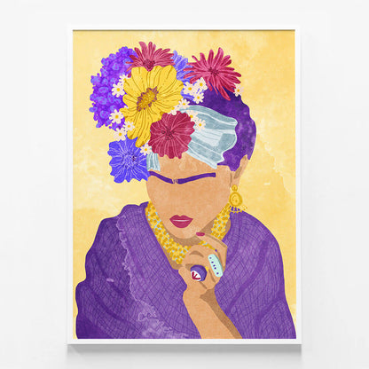 Frida and Flowers