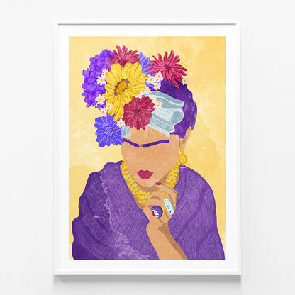 Frida and Flowers