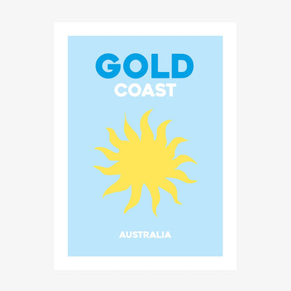 Gold Coast wall art print