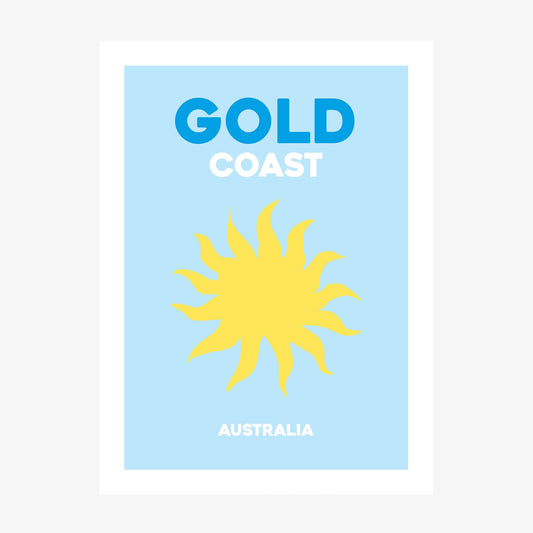 Gold Coast wall art print