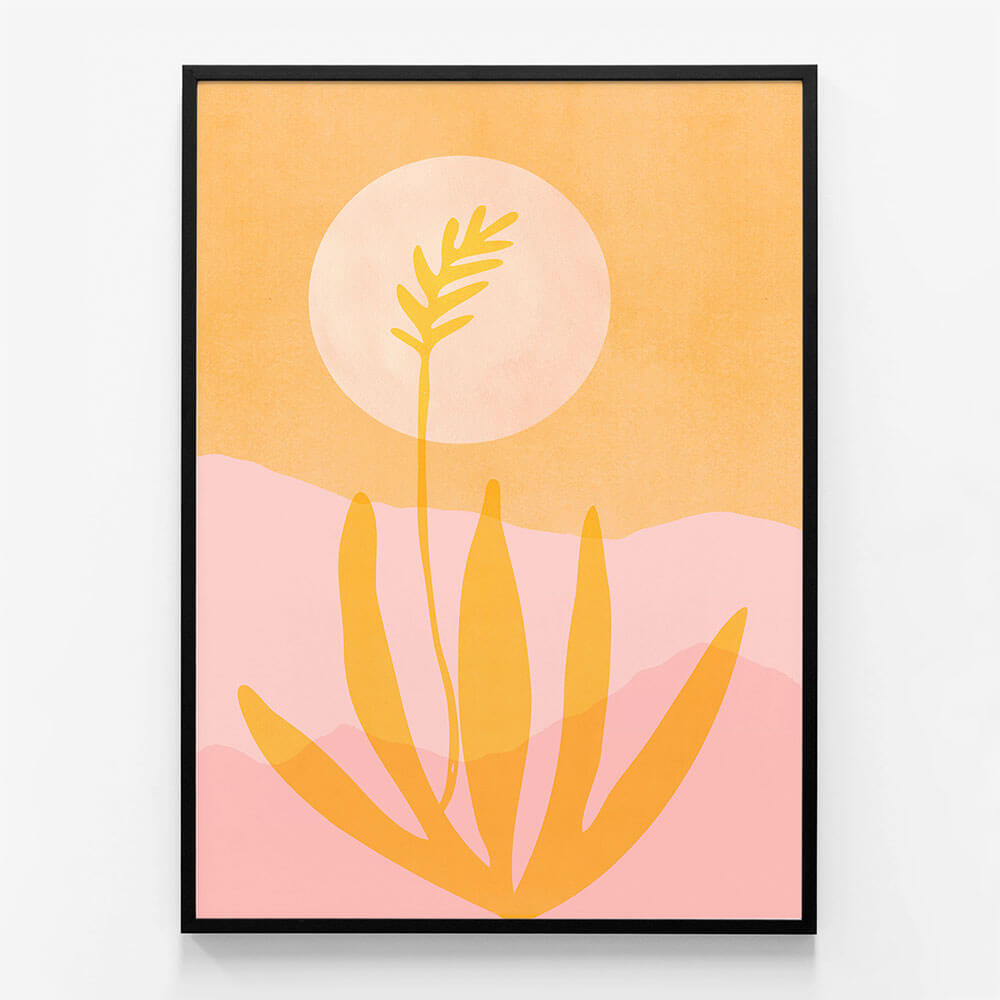 Golden Agave Sunset