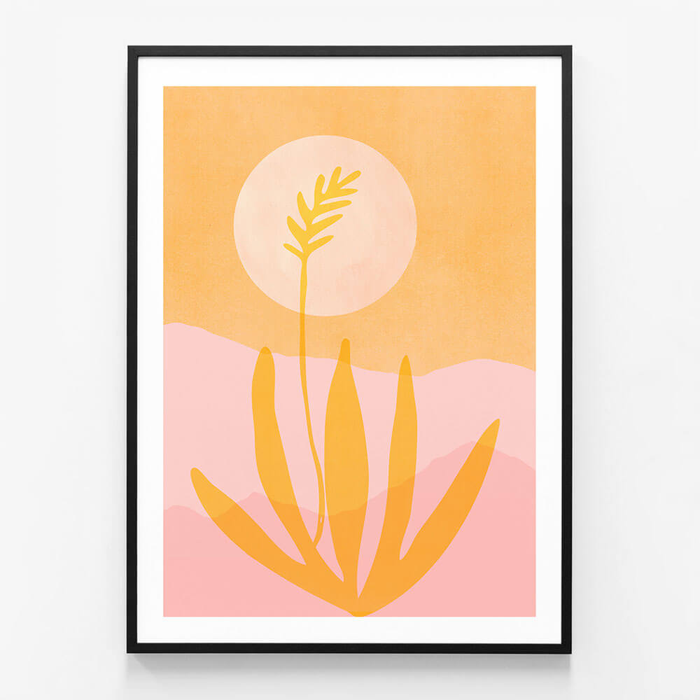 Golden Agave Sunset
