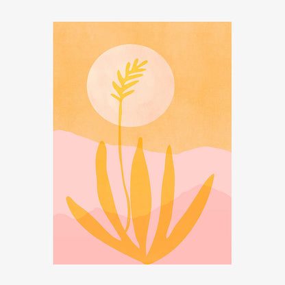 Golden Agave Sunset