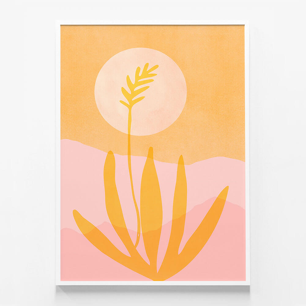 Golden Agave Sunset