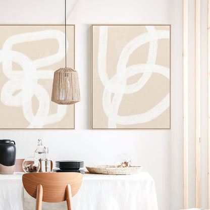 Graphic Line No. 2 Canvas