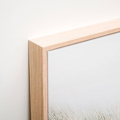 Grassy Dunes Canvas wall art corner detail