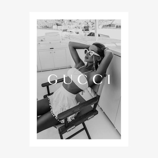 Gucci Boating wall art print