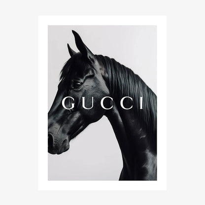 Gucci Horse wall art print