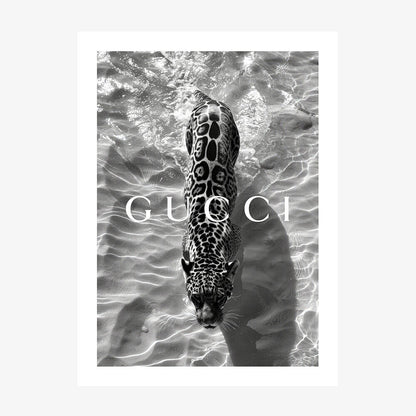 Gucci Jaguar wall art print