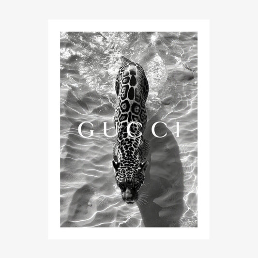 Gucci Jaguar wall art print