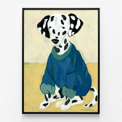 Dalmatian in Sweatshirt