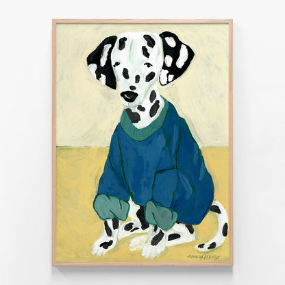 Dalmatian in Sweatshirt