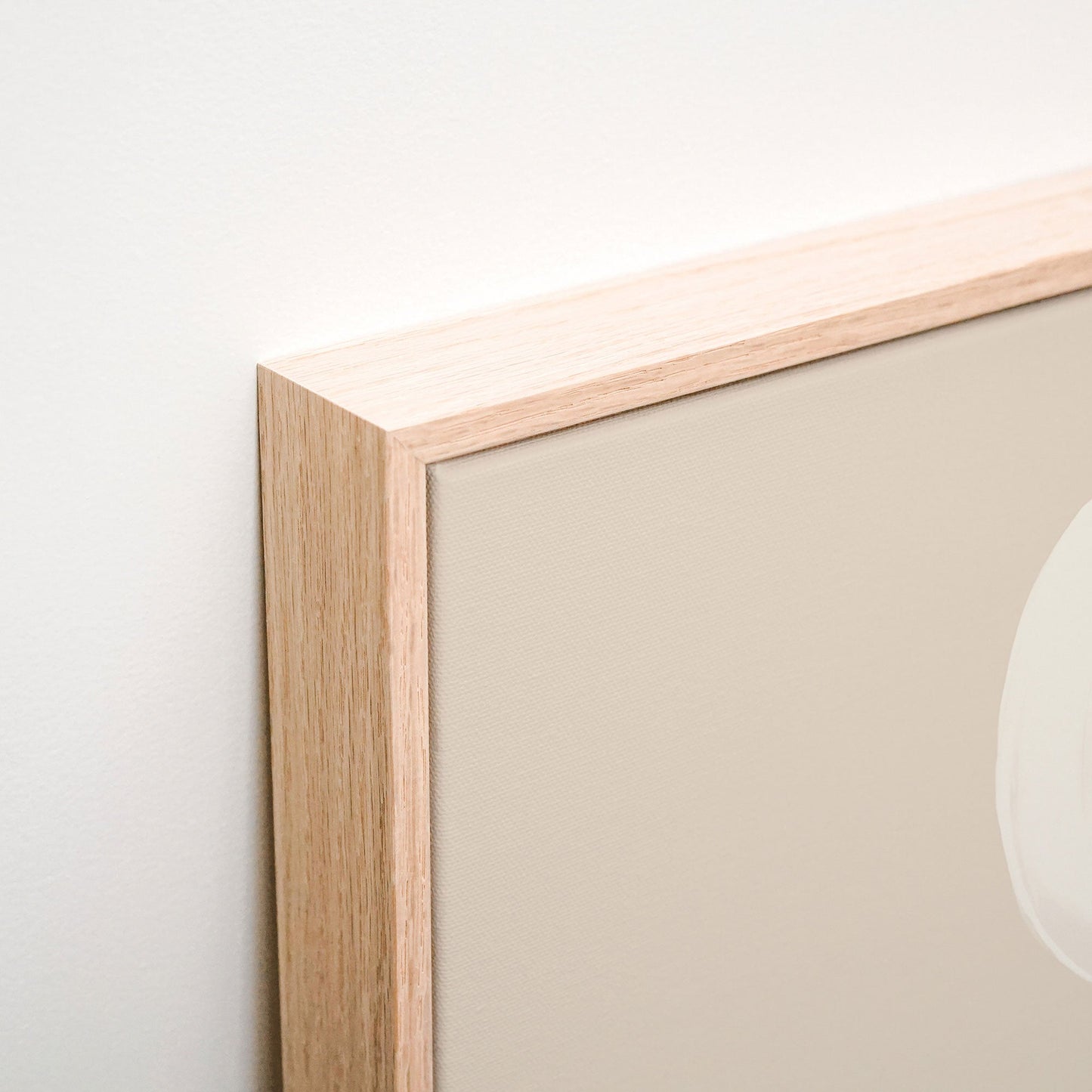 Harmony Canvas wall art corner detail