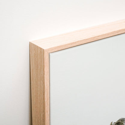 Hawaii Palms Canvas wall art corner detail