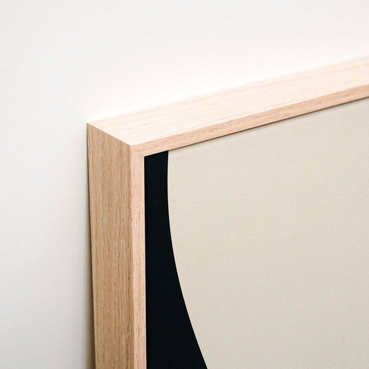 Henry No. 1 Canvas wall art corner detail