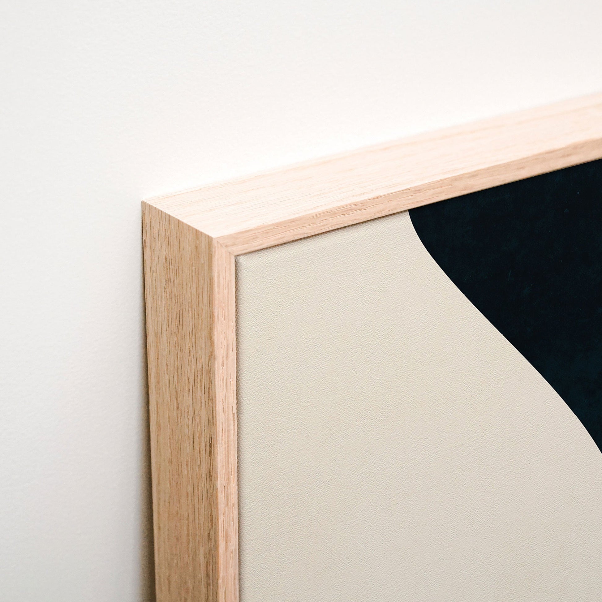 Henry No. 2 Canvas wall art corner detail