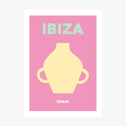 Ibiza wall art print