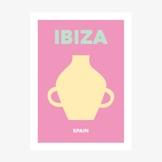 Ibiza wall art print