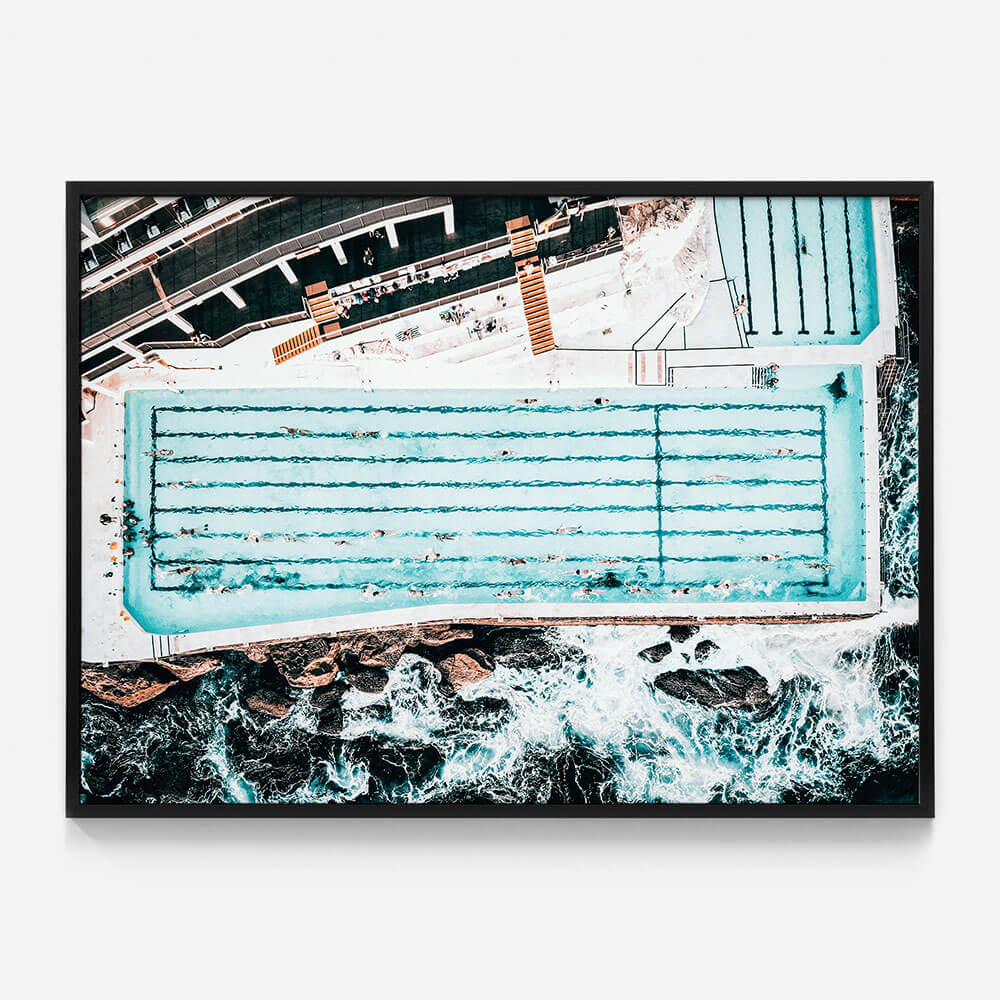 Icebergs Aerial