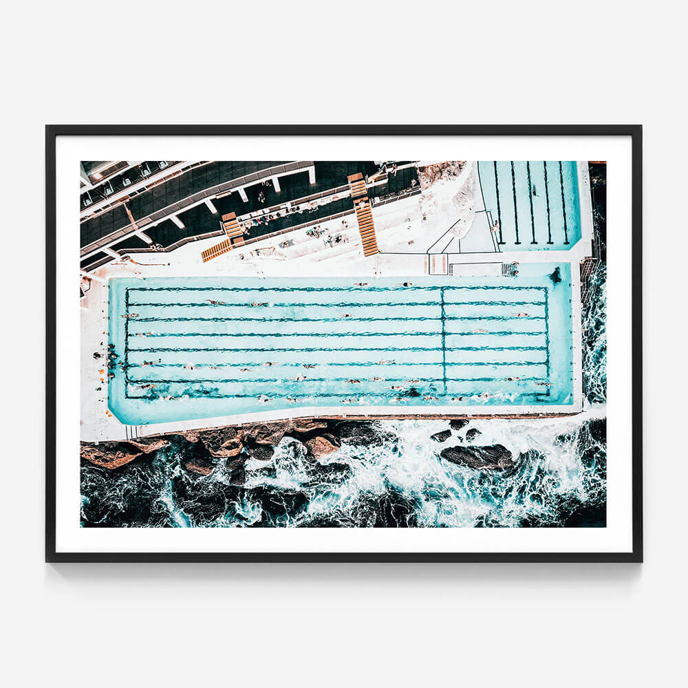 Icebergs Aerial