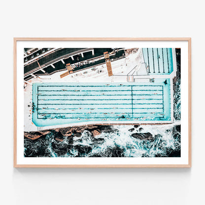 Icebergs Aerial