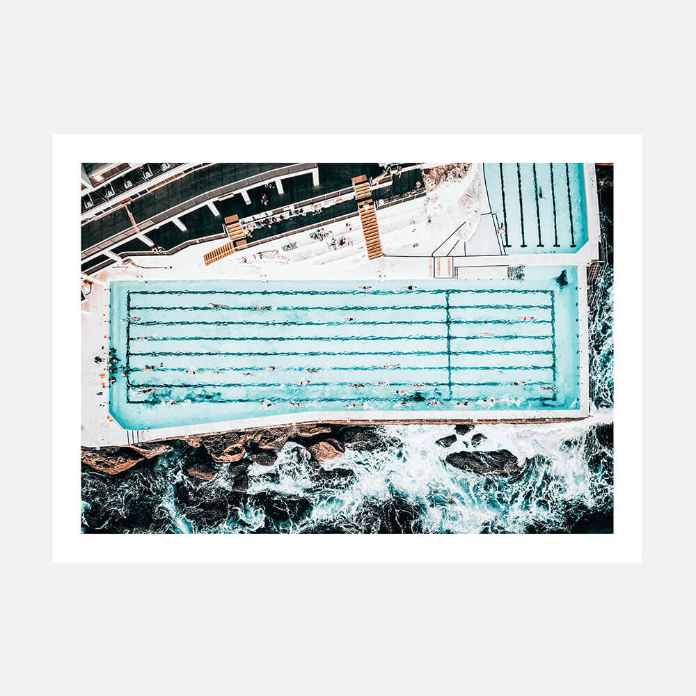 Icebergs Aerial