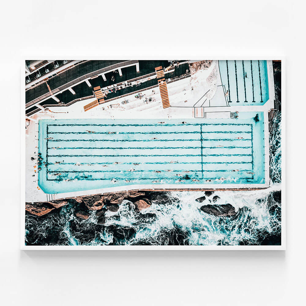 Icebergs Aerial
