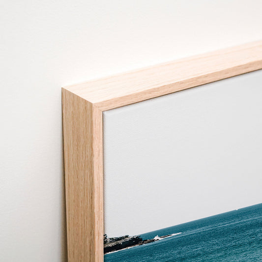 Icebergs Canvas corner detail