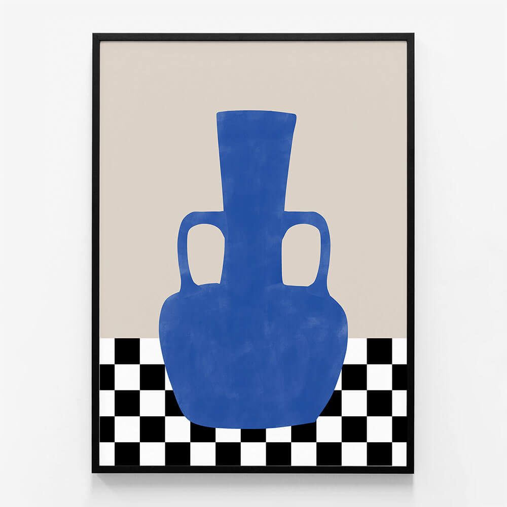 Indigo Vase No. 2