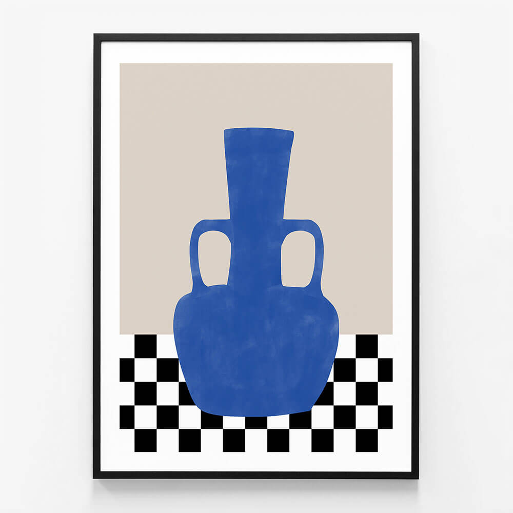 Indigo Vase No. 2