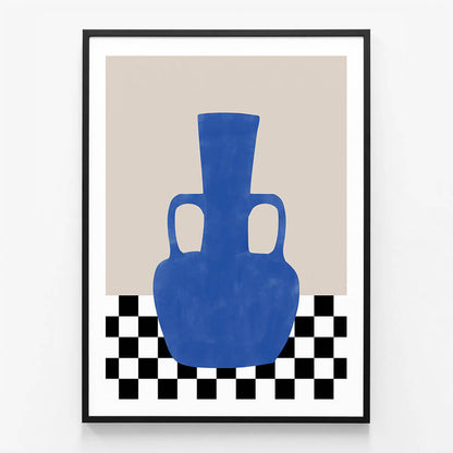 Indigo Vase No. 2