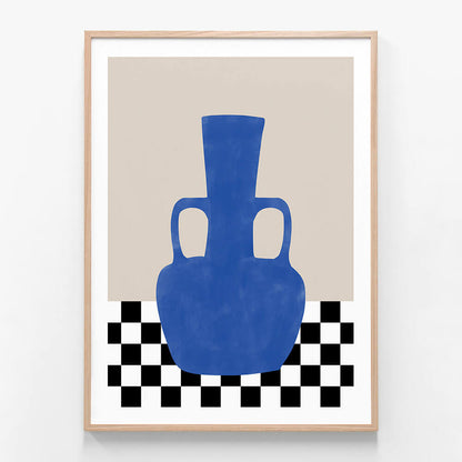 Indigo Vase No. 2